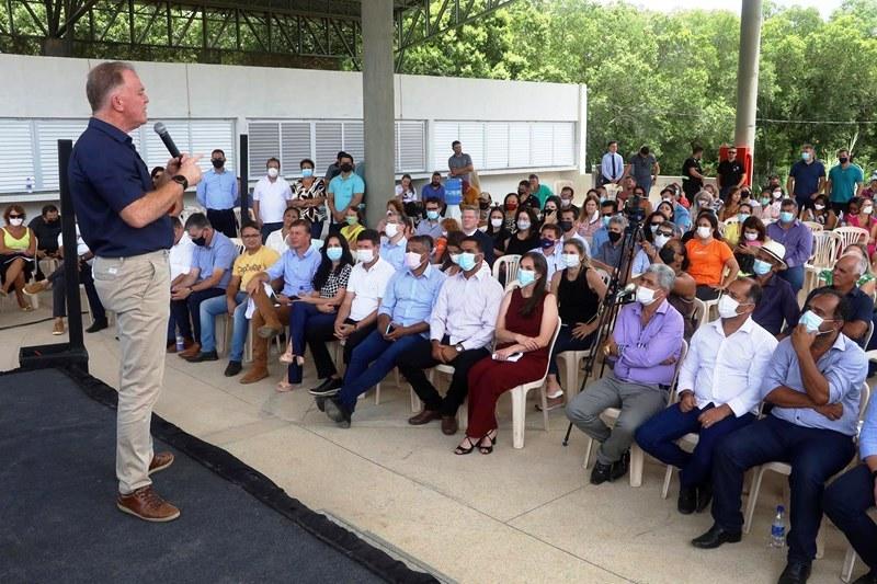 Afonso Cláudio recebe investimentos em saneamento, educação e infraestrutura