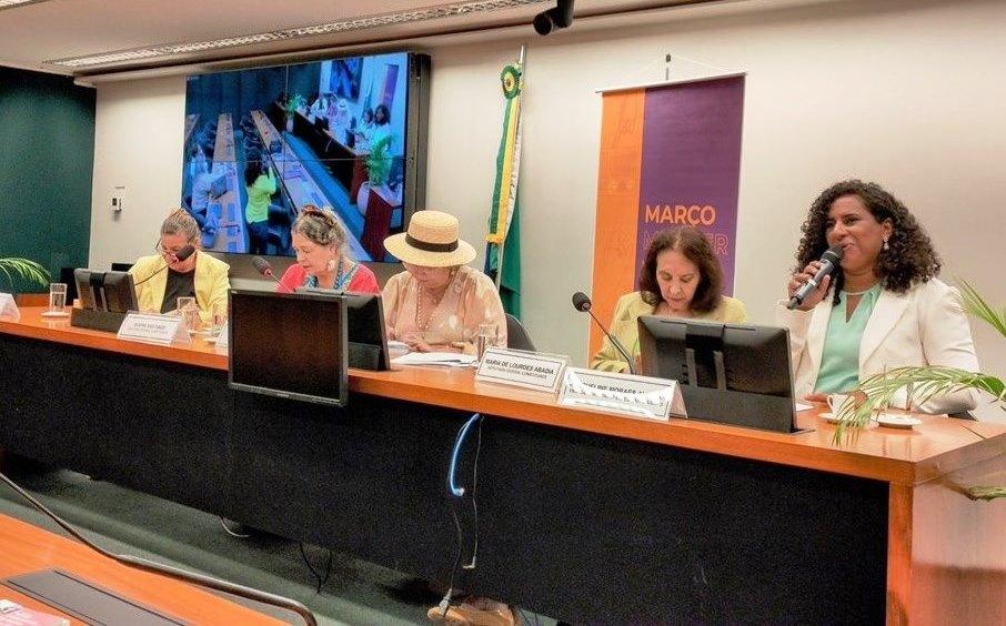 Vice-governadora do ES participa de debates sobre o Mês da Mulher, na Câmara do Deputados