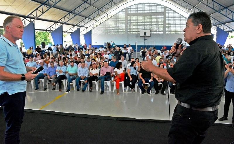 Paulo Fundão quer ajuda de Casagrande para construção de Complexo Esportivo-educacional