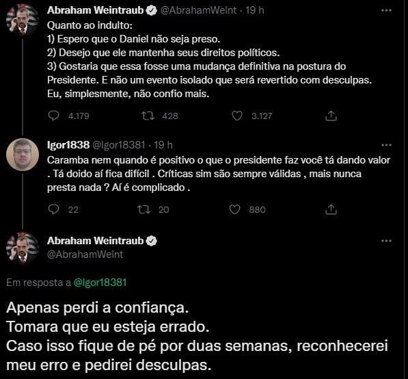 Perdão a Silveira ajuda Bolsonaro a recuperar confiança de radicais