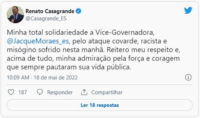 Comparada a “vira-lata”, vice-governadora diz ser vítima de machismo e misoginia