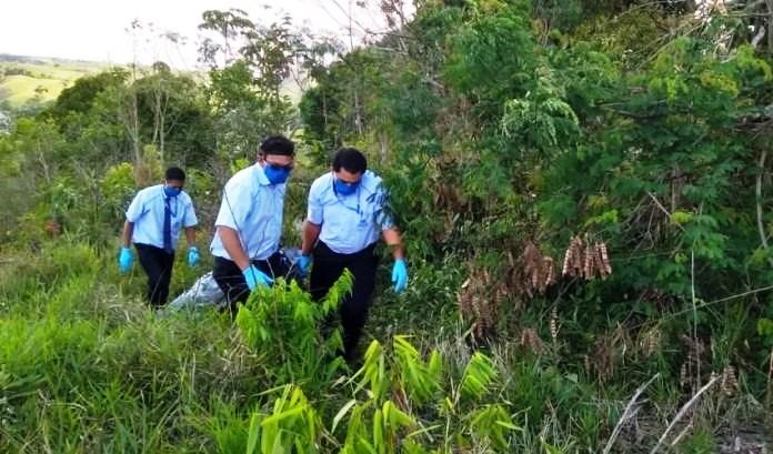 Quatro corpos são encontrados em área de mata