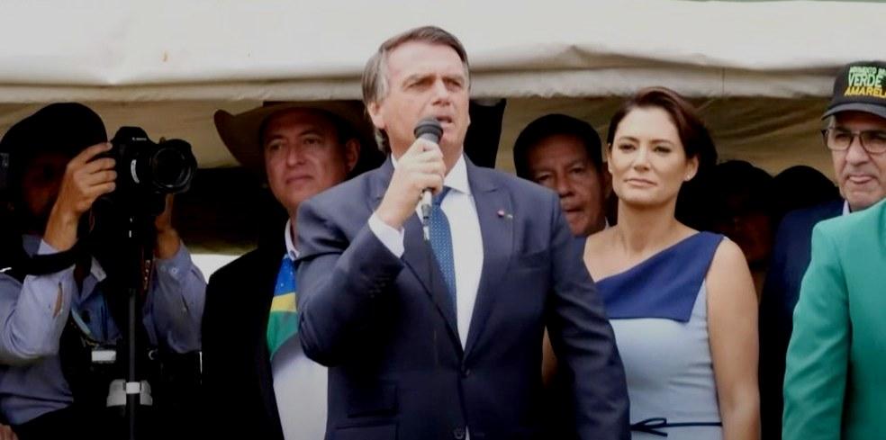 Bolsonaro faz discurso de campanha na comemoração do 7 de Setembro