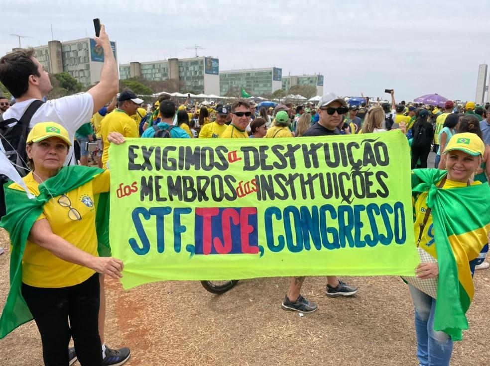 Bolsonaro faz discurso de campanha na comemoração do 7 de Setembro