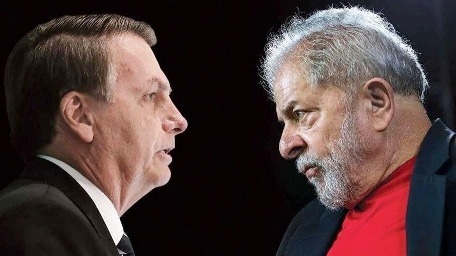 Bolsonaro lidera com 47,7% contra 41,8% de Lula; diz pesquisa Brasmarket