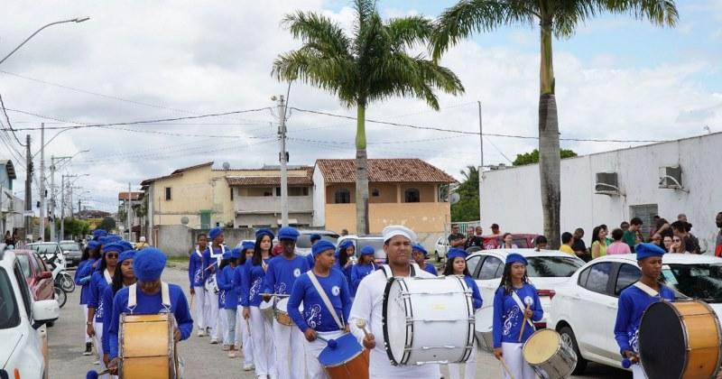 Daniel confirma bandas marciais em escolas como atividade pedagógica no ano letivo em 2023, em São Mateus, ES