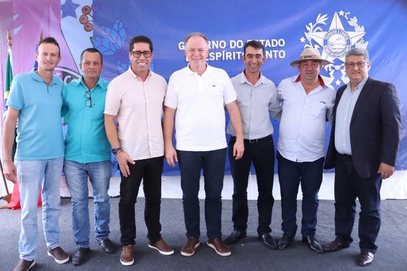 Deputado Marcelo Santos participa de entregas para saúde no Caparaó, no Sul do ES