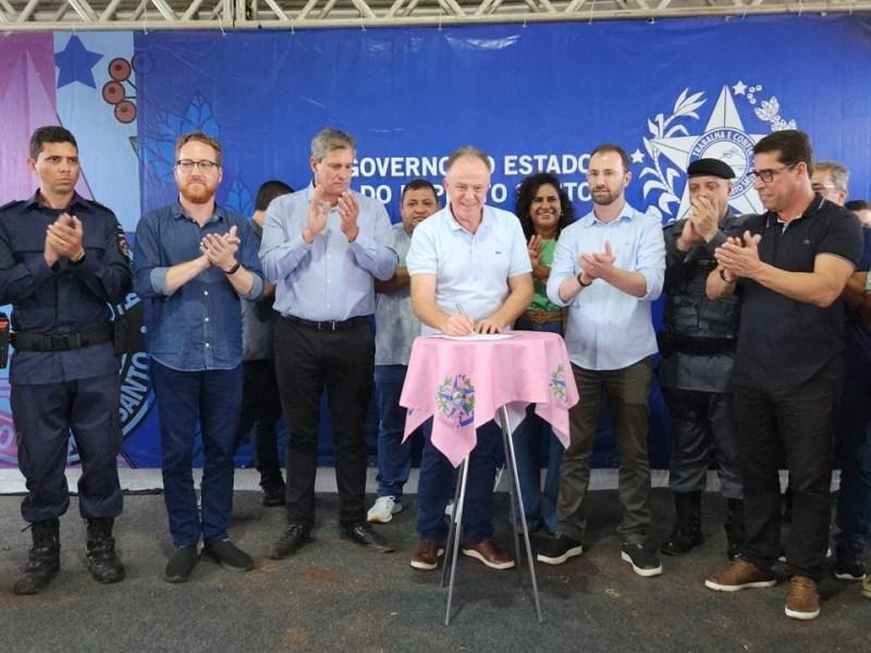 Casagrande anuncia construção de escolas e ações na segurança pública em Anchieta, ES