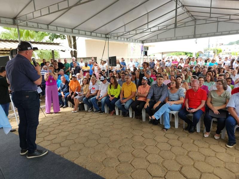 Casagrande inaugura obras e anuncia novos investimentos em Marilândia, ES