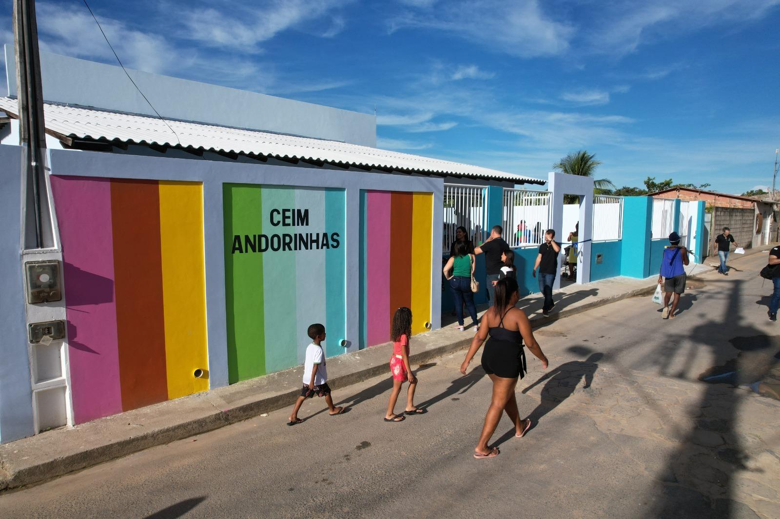 Daniel Santana inaugura reforma de CEIM no coração da periferia de São Mateus, ES