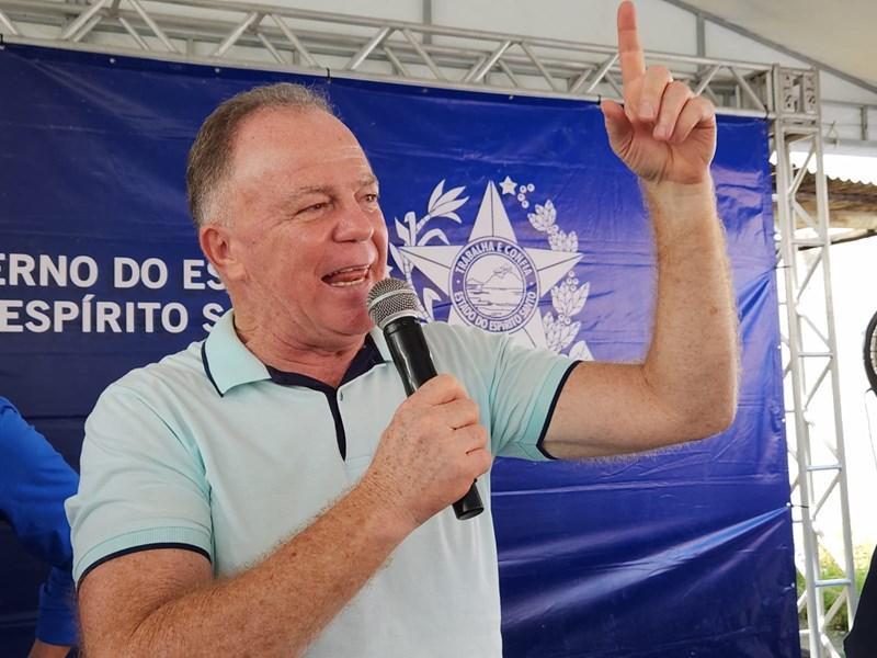 Governador Renato Casagrande autoriza início de obras do Caminhos do Campo, em São Gabriel da Palha, ES