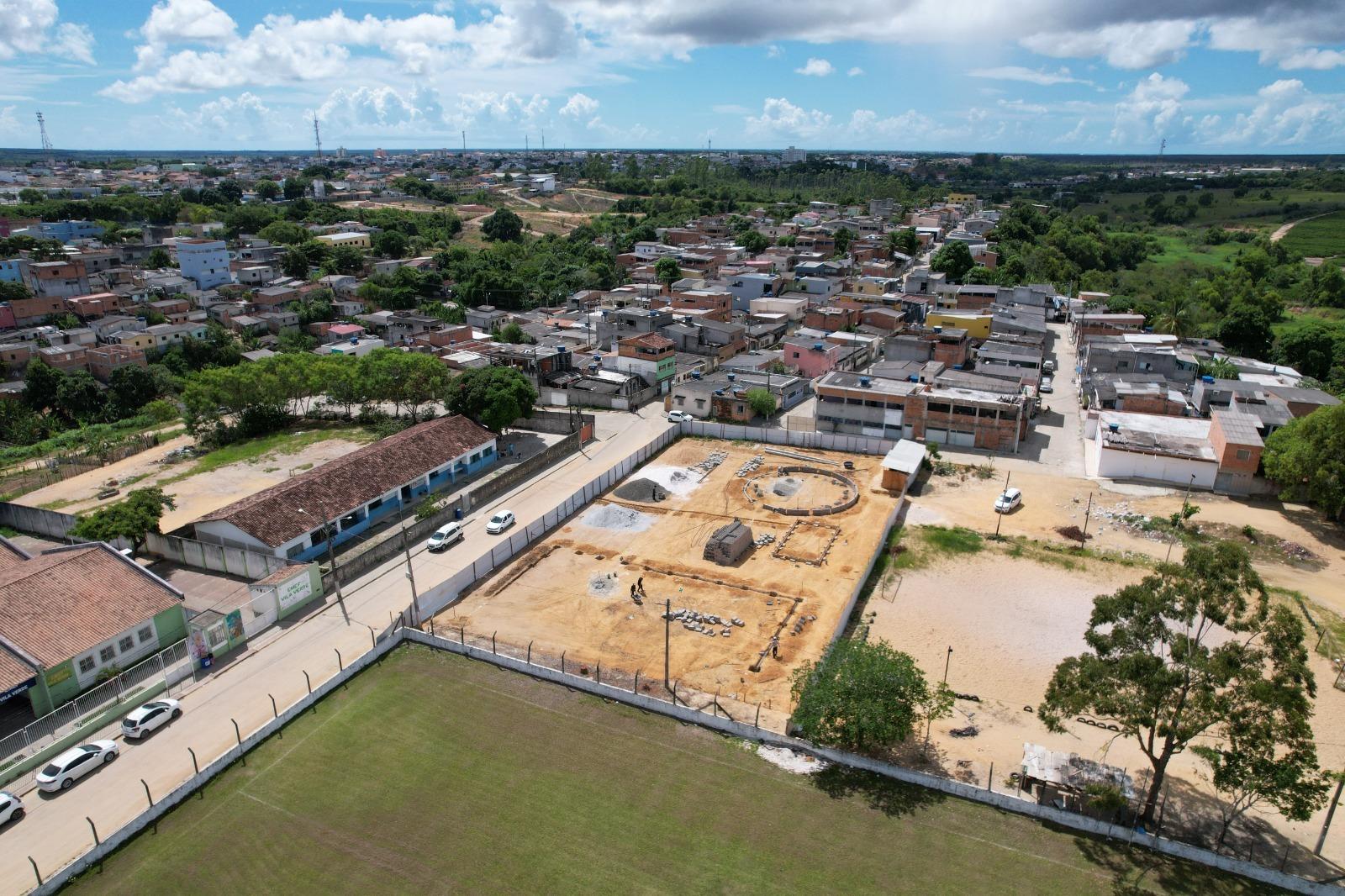 Daniel Santana acelera obras na periferia: dessa vez é o bairro Vila Verde que ganhará uma Praça Saudável