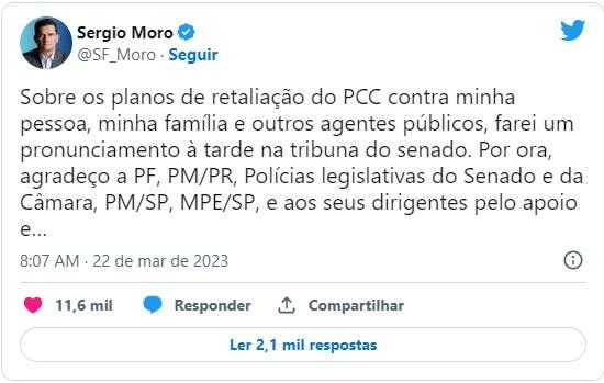 PF prende criminosos que planejavam sequestrar e matar senador Sergio Moro