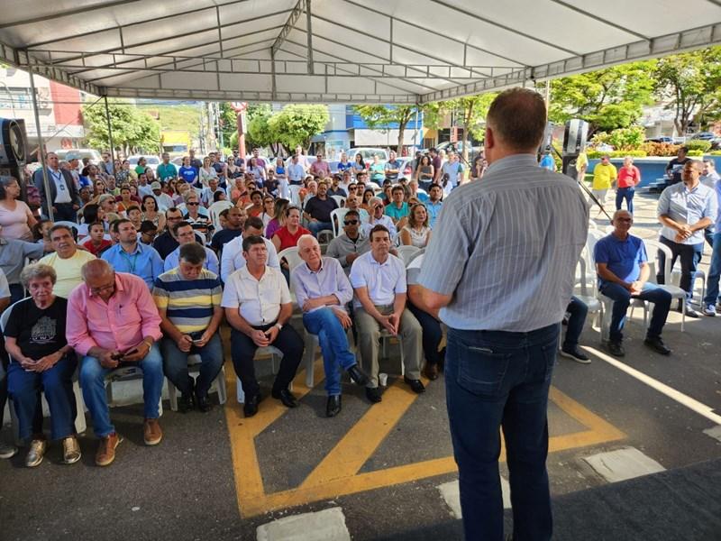 Casagrande autoriza início das obras de restauração do Solar Miguel Simão, em Alegre, ES