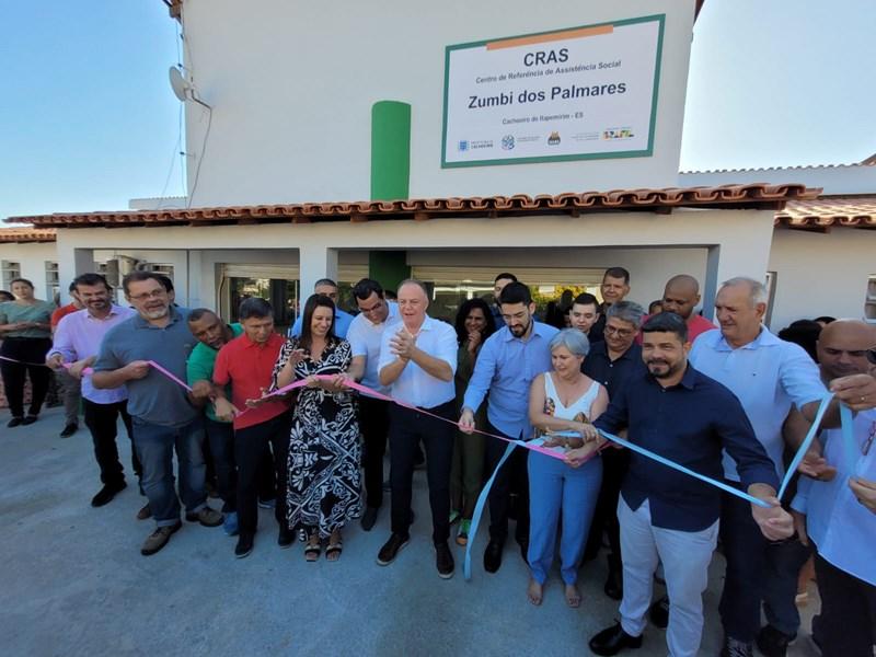 Casagrande inaugura obras e autoriza início de construção do Hospital do Câncer de Cachoeiro, ES