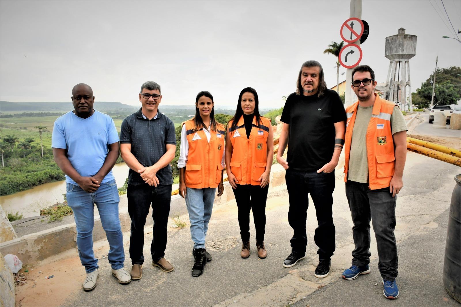 Sondagem para estudo de solo para obra de contenção na Ladeira do Besouro, em São Mateus, começou nesta sexta-feira (12)