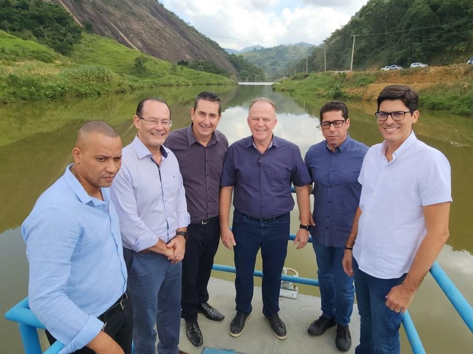 Casagrande inaugura barragem e anuncia novos investimentos em Águia Branca, no ES