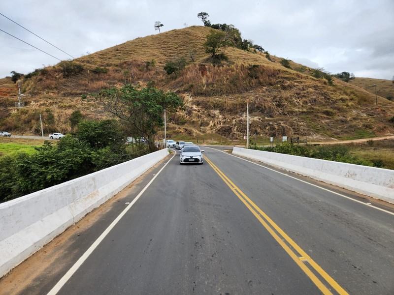 Casagrande entrega pavimentação da Rodovia ES-181 em Alegre, ES