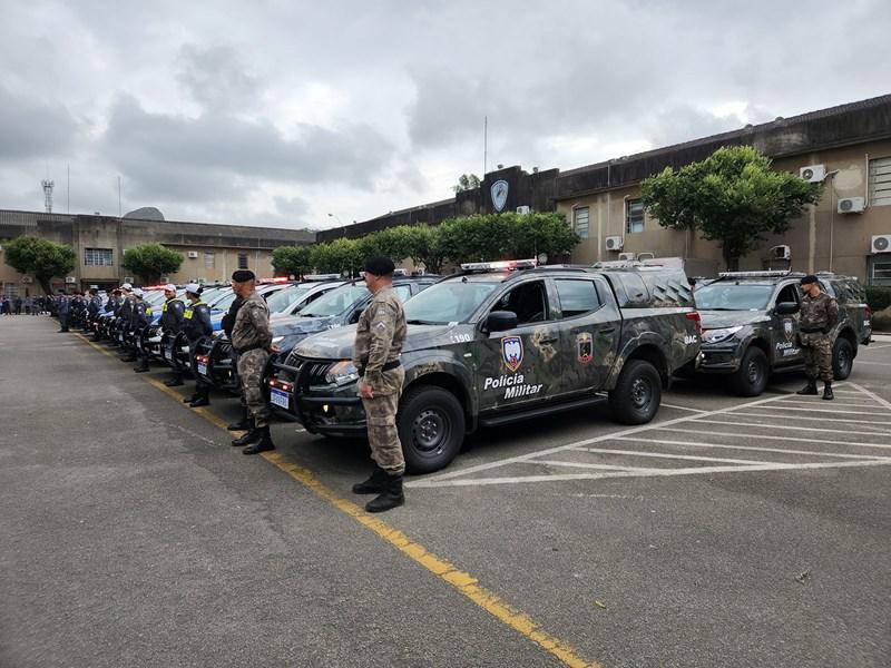 Governo do Espírito Santo entrega 60 novas viaturas para Polícia Militar