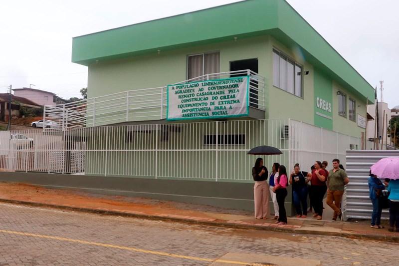 Governador Lindenberg (ES) recebe novo Creas e terá novas obras de infraestrutura