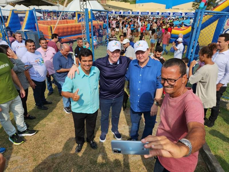 Casagrande autoriza novas obras no bairro Padre Gabriel, em Cariacica, ES