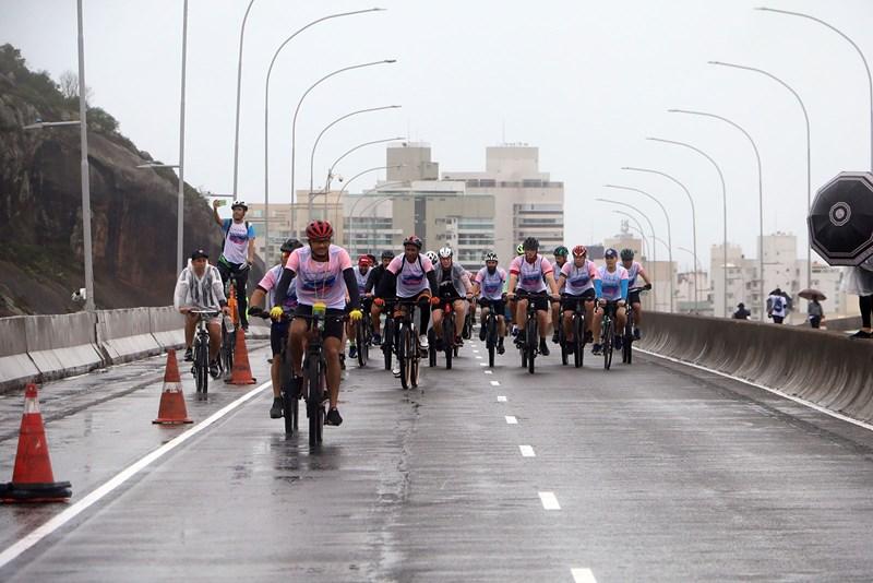 Casagrande inaugura Ciclovia da Vida e ampliação da Terceira Ponte