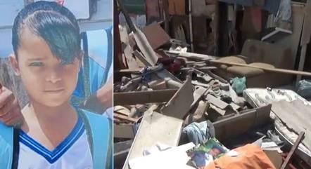 Suspeito de estuprar e matar menina de 7 anos tem casa destruída