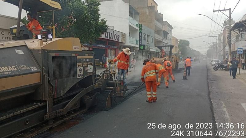 Marataízes e Itapemirim recebem pavimentação de vias urbanas