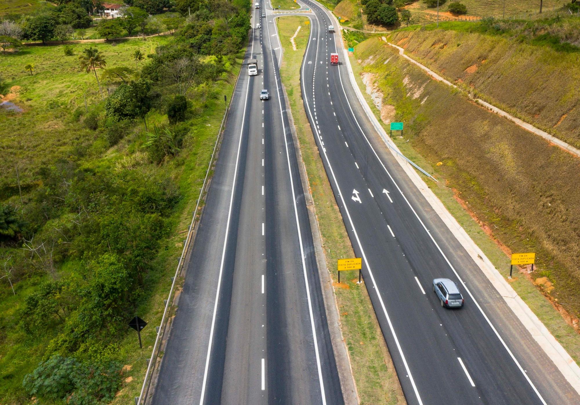 Concessão da BR-101 no ES vai continuar com a Eco 101 e terá 170 km de via duplicados