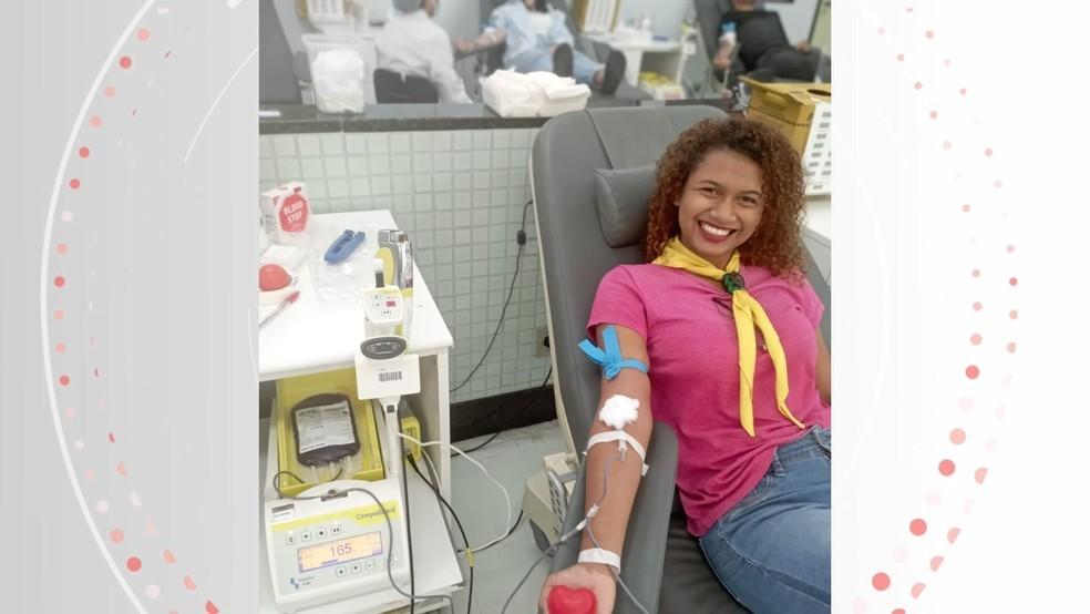 Estudante do ES engorda 11 kg para realizar sonho de doar sangue: ‘Queria ajudar outras pessoas’