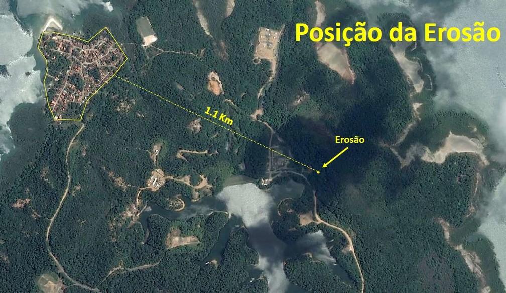 Extração de sal-gema pode ter causado cratera gigante em Vera Cruz, na Bahia