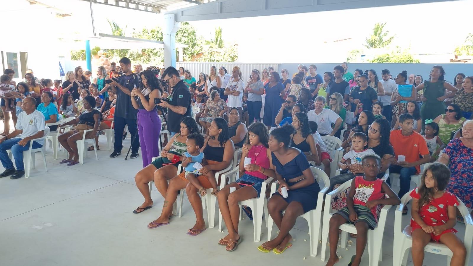 Comunidade do bairro Liberdade, em São Mateus no ES, ganha um CEIM totalmente reformado e ampliado