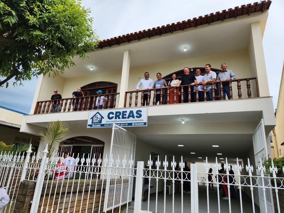 Casagrande inaugura Creas e anuncia novos investimentos em Alegre, ES