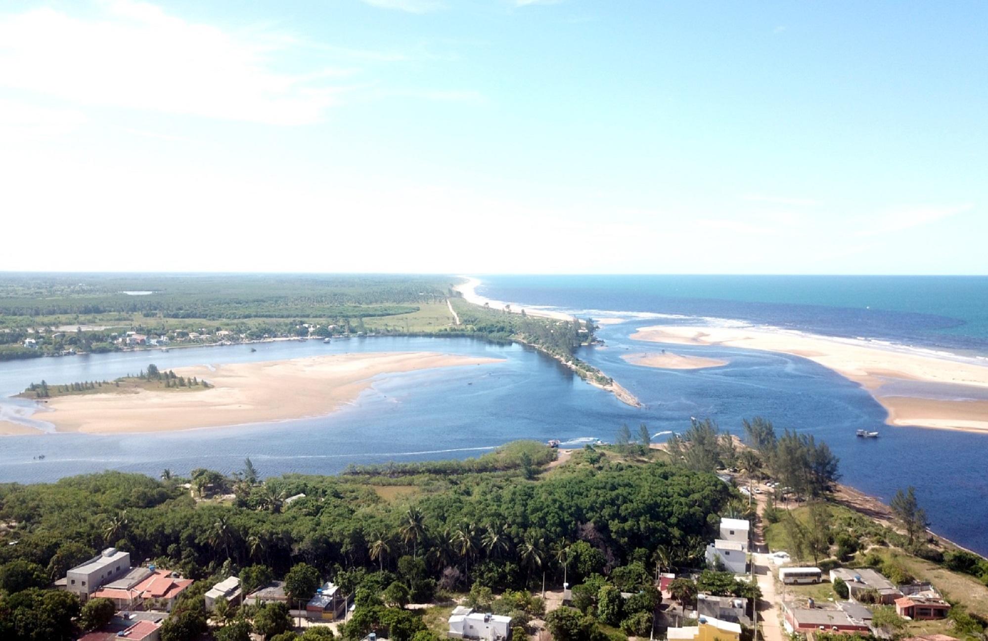 Barra Nova, em São Mateus, no ES: sem igual no litoral