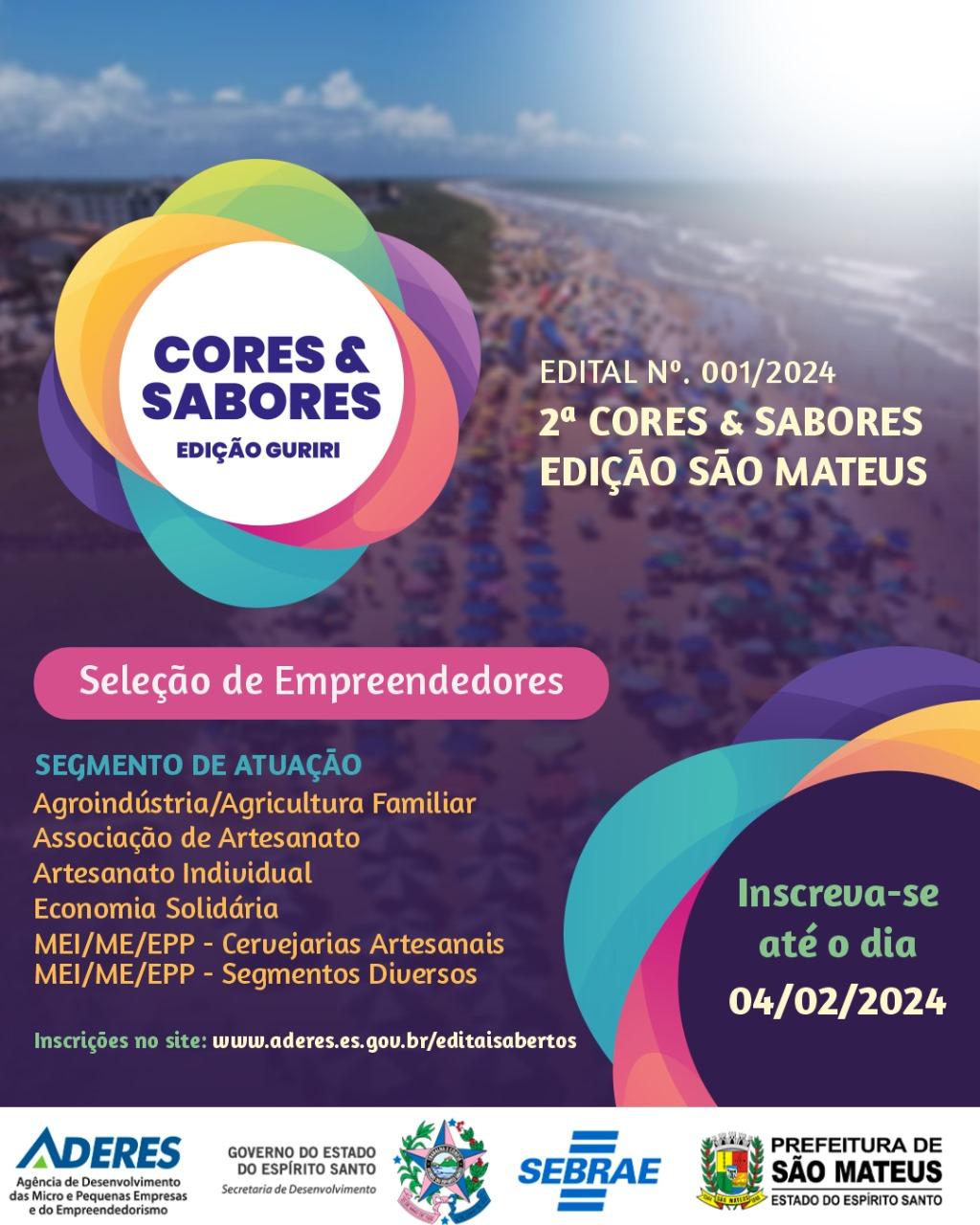 Vem aí a feira da ilha: gastronomia, artesanato e empreendedorismo na 2ª Cores e Sabores, em Guriri, São Mateus, ES