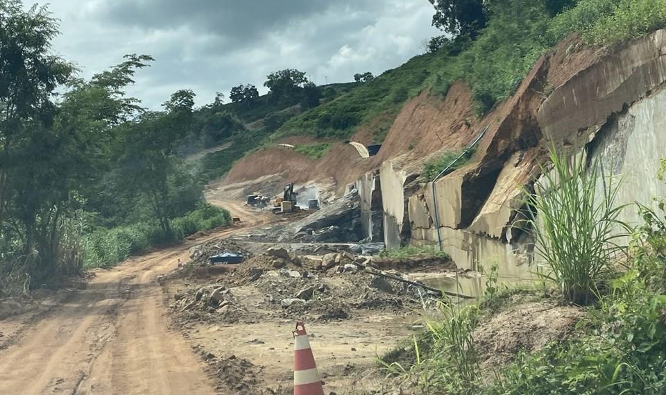 DER-ES inicia as obras na Rodovia ES-357 em São Roque do Canaã, ES