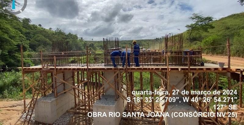 Obras na ES-137 em Nova Venécia no ES estão a todo vapor