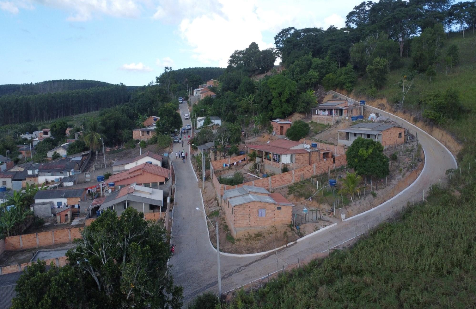 Itauninhas, em São Mateus, no ES, tá on, e totalmente calçada