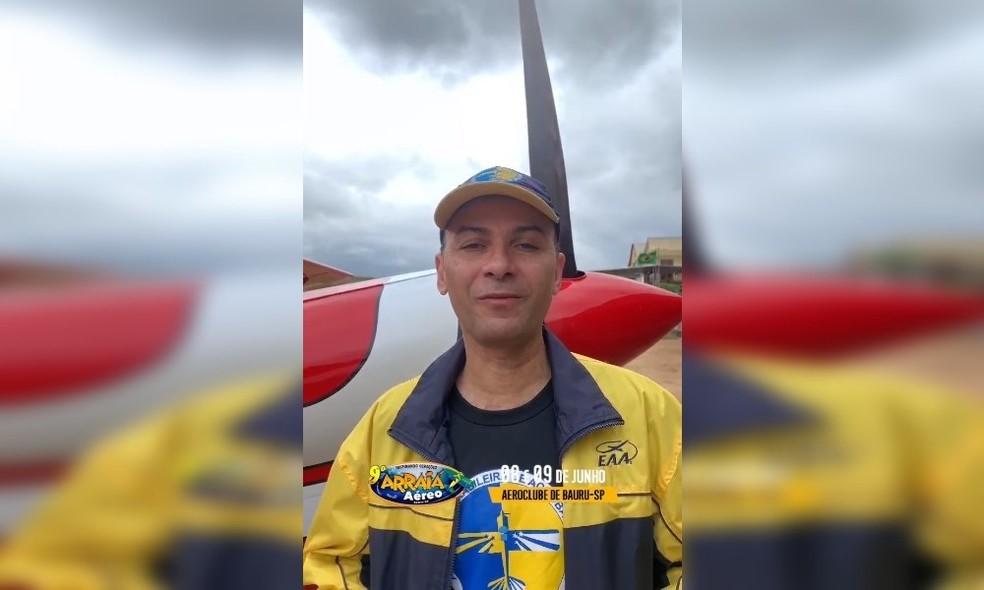 Piloto morre em queda de avião de pequeno porte em aeroclube de Bauru