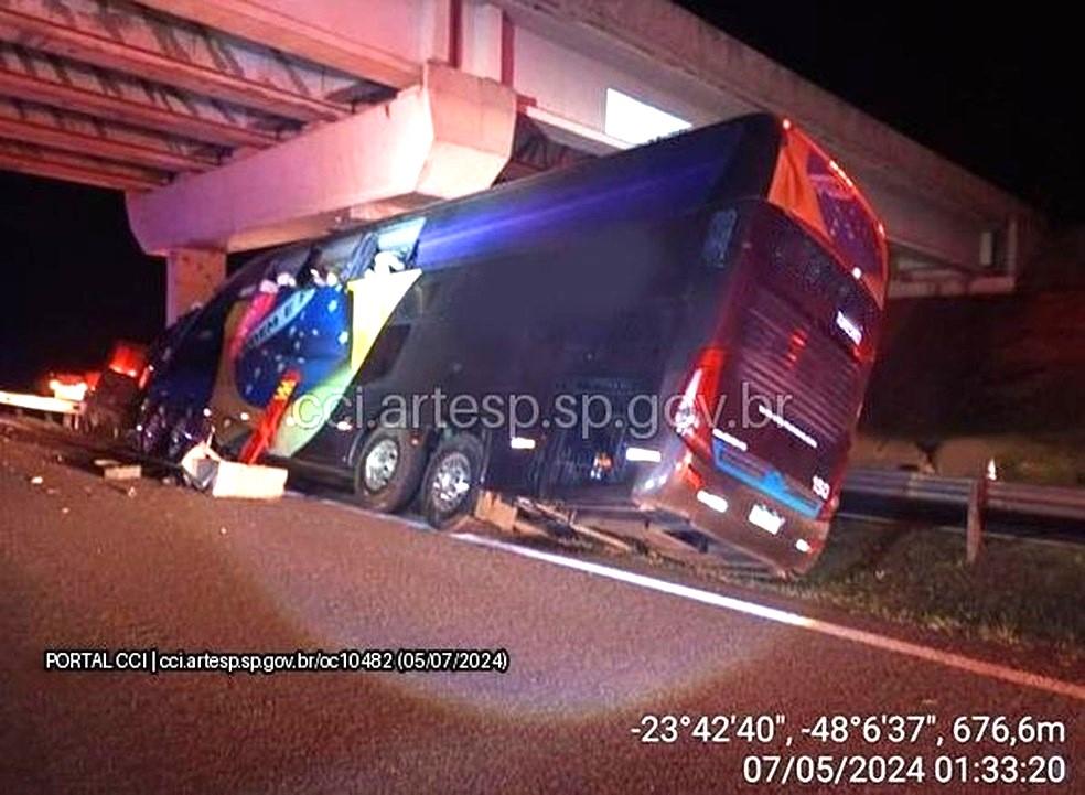 Grave acidente com ônibus na rodovia SP-127 deixa 10 mortos e 42 feridos