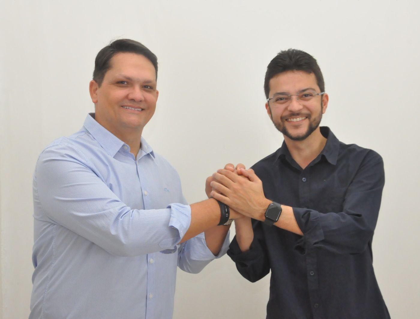 Marcos Coutinho anuncia Dr. Felipe como vice e recebe PSB e Podemos na coligação