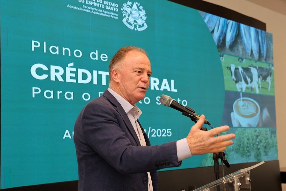 Governo do ES anuncia valor recorde para Plano de Crédito Rural da safra 2024/2025