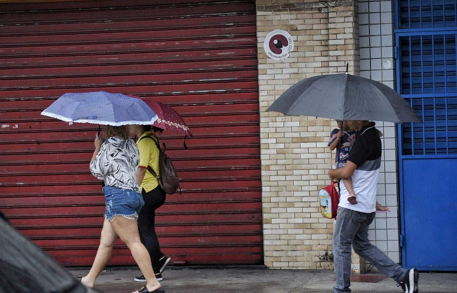 Agosto começa com tempo instável e chuva em todo o Espírito Santo