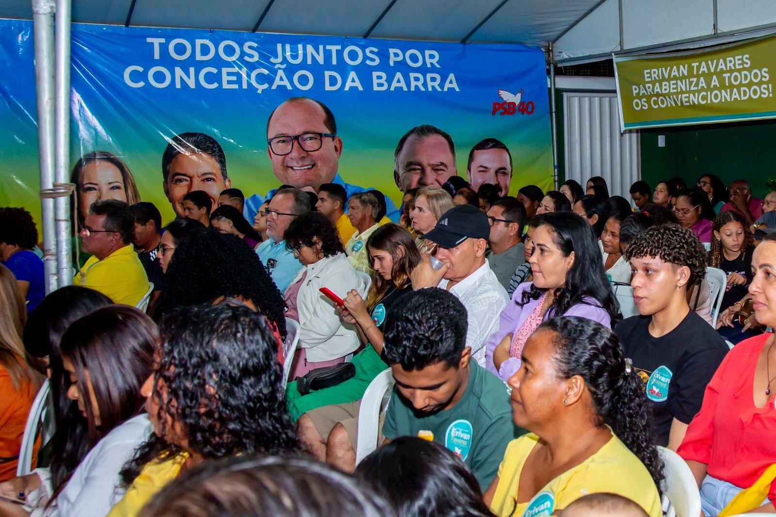 PSB de Conceição da Barra, no ES, confirma Erivan Tavares na disputa pela Prefeitura