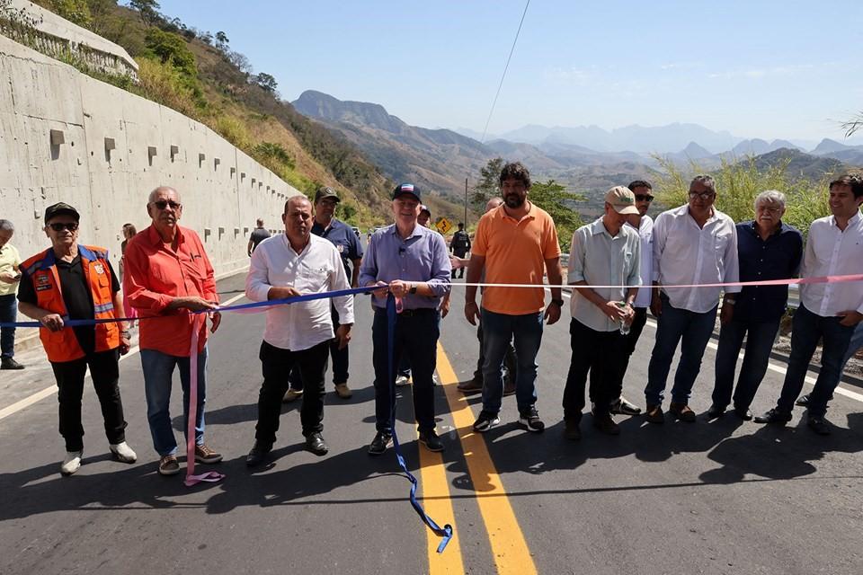 Governo do ES conclui estabilização da encosta na Serra da Aliança e anuncia novos investimentos em Muqui