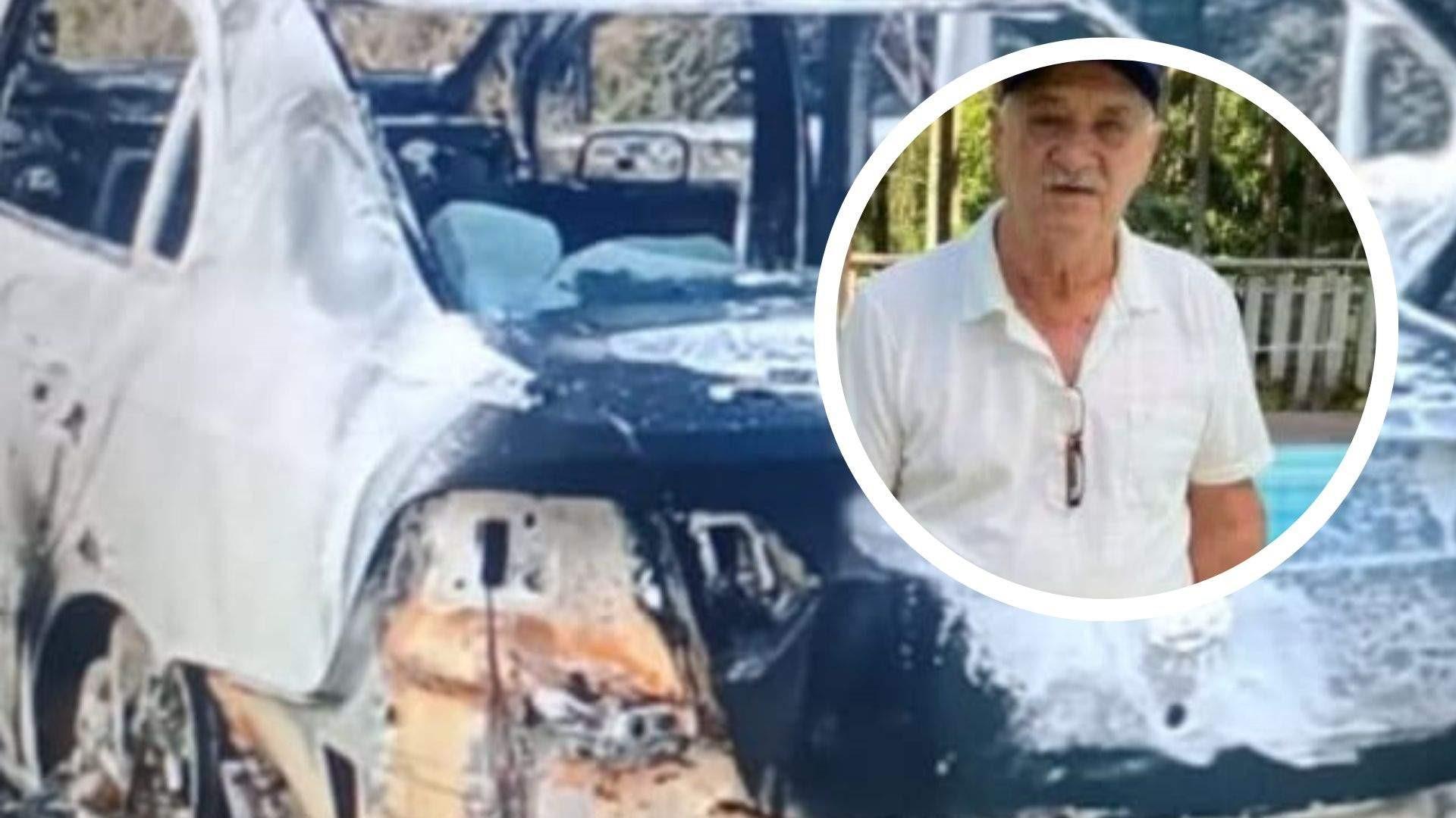 Taxista desaparece e carro é encontrado incendiado no Sul do ES