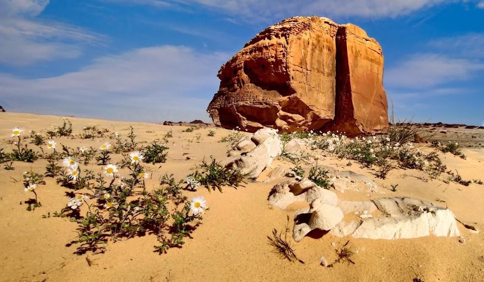 Conheça Al Naslaa: a atração turística e o maior enigma geológico no deserto da Arábia Saudita