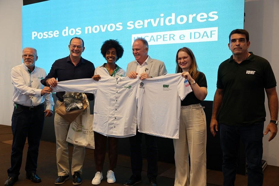 Governo do ES realiza cerimônia de posse de novos servidores do Idaf e Incaper