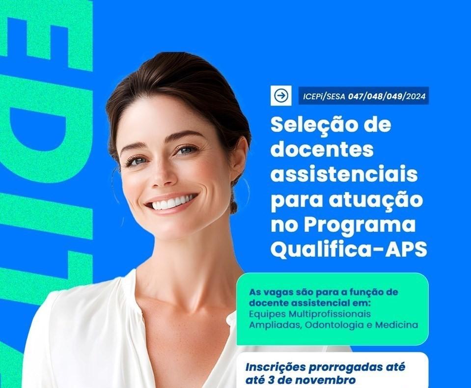 Saúde tem editais abertos para seleção de docentes-assistenciais do programa Qualifica-APS, no ES