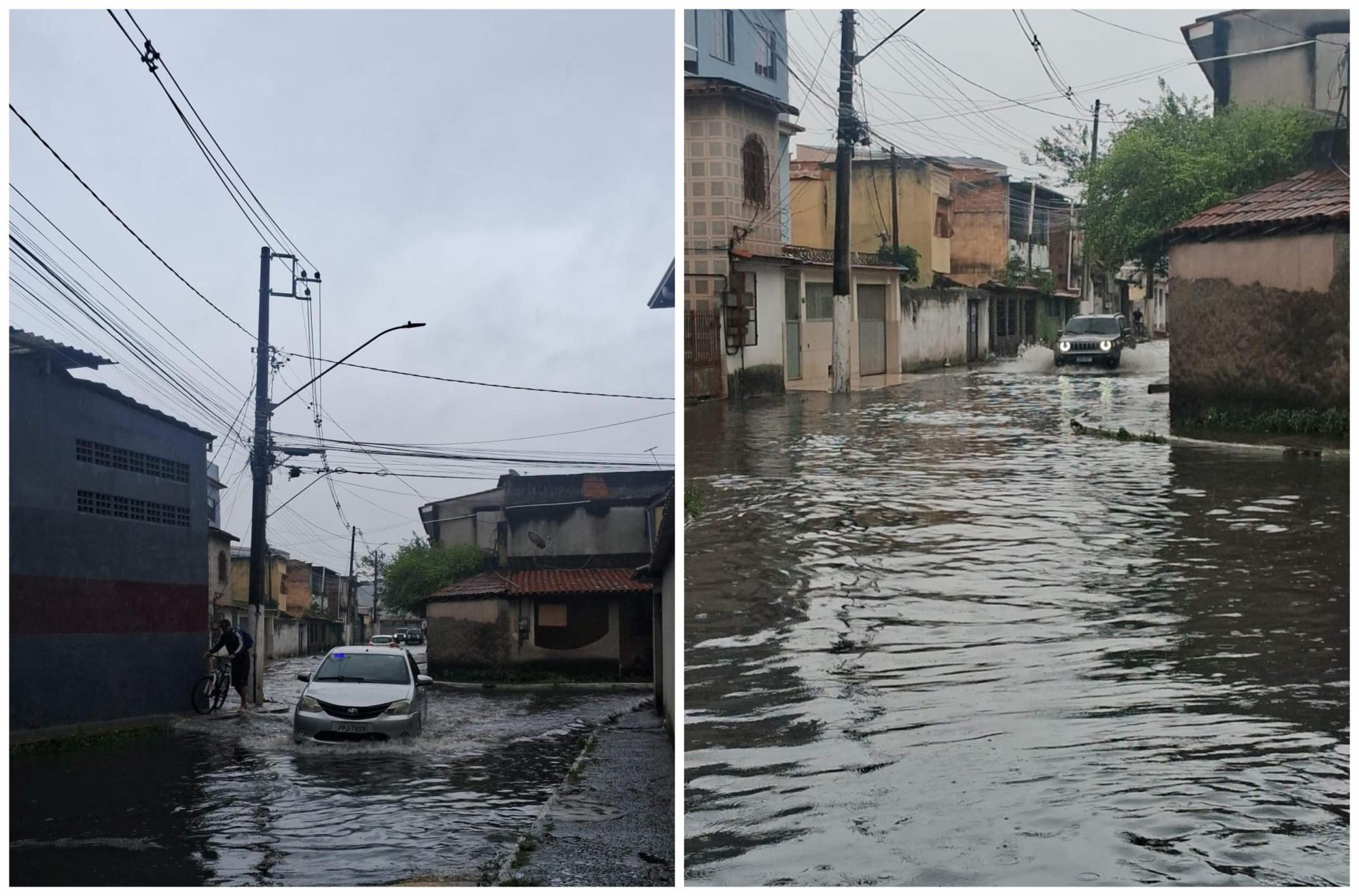 Chuva deixa 7 cidades do ES em alerta para deslizamentos e alagamentos